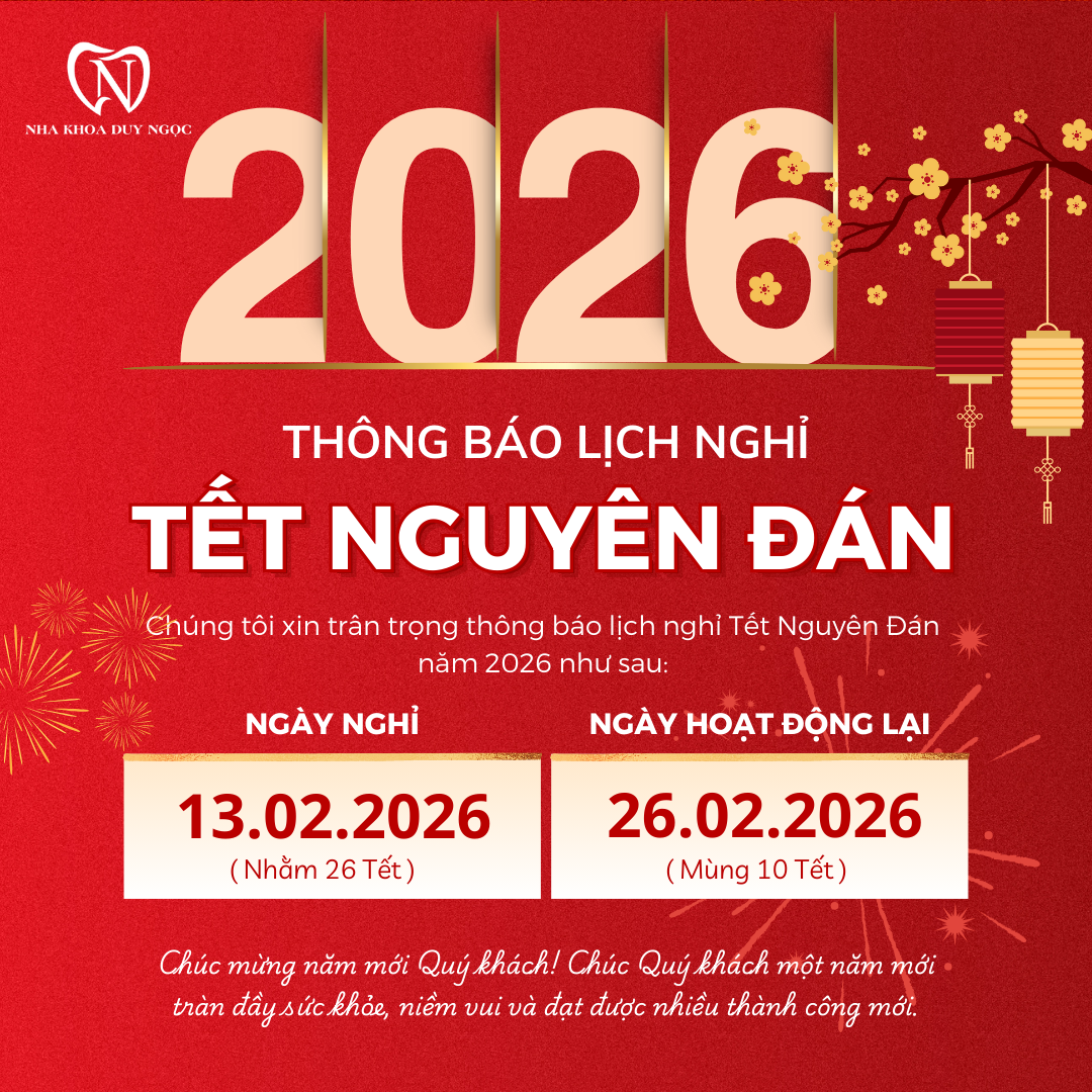 thông báo lịch nghỉ tết nguyên đán 2026
